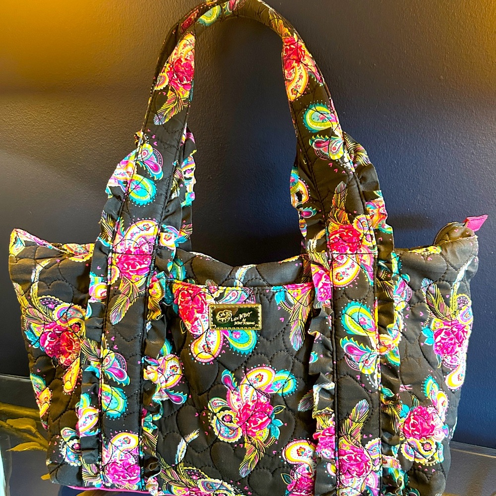 Betsy Johnson Floral Tote